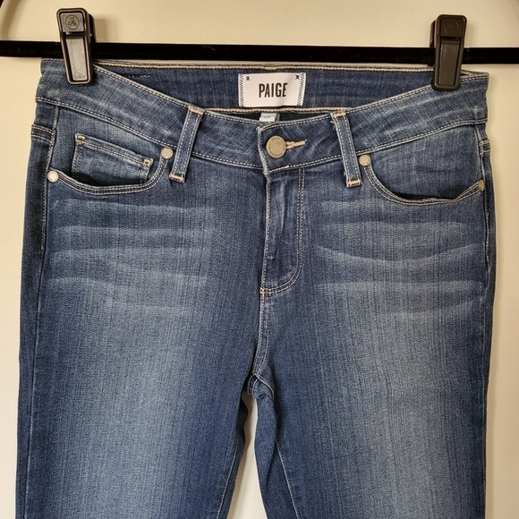 VGUC Paige Verdugo Ankle Jeans Easton Wash 28 - Picture 2 of 11